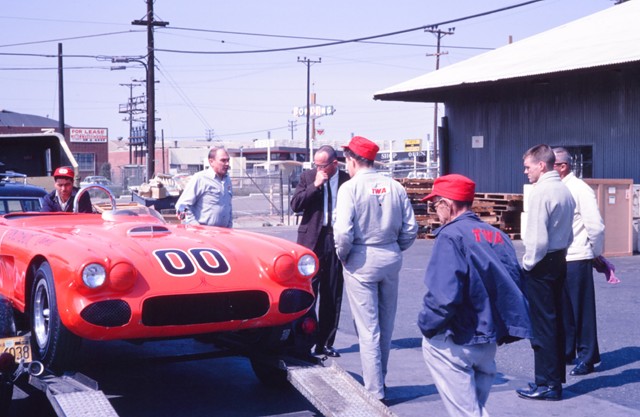 Dave MacDonald and Jim Simpson in the Corvette Special